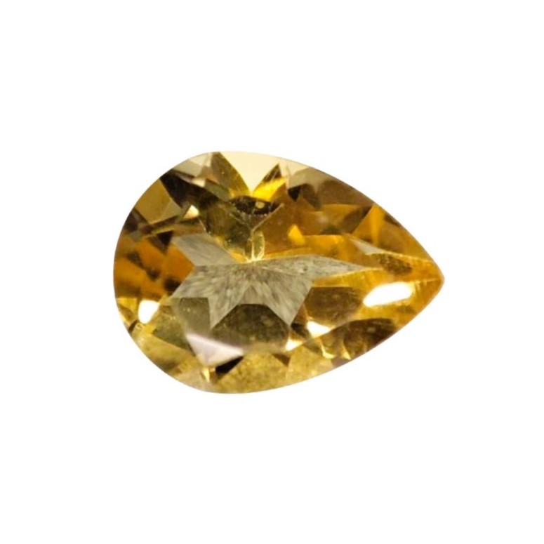 CITRINE POIRE 6X4 MM